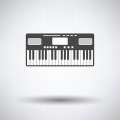 Music synthesizer icon