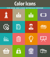 Marketing icons set