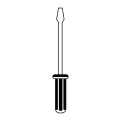 Screwdriver tool isolated vector illustration graphic design