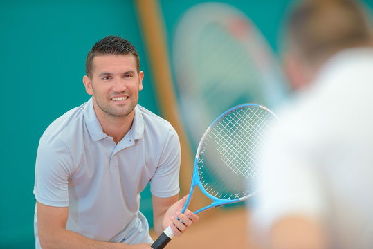a prepared tennis player