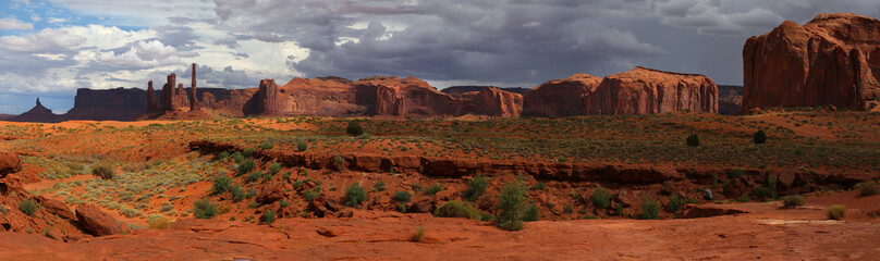 Butte at Monument Valley