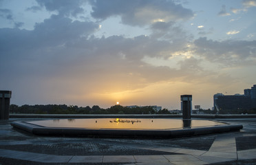 Sunrise in Qatar