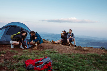 Fototapeta premium At home in the outdoors