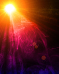 illustration of spot light