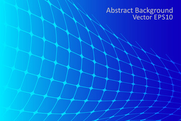 Blue gradient abstract vector background