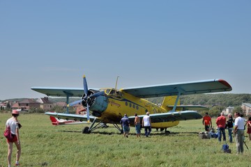 Fototapeta na wymiar Model aircraft
