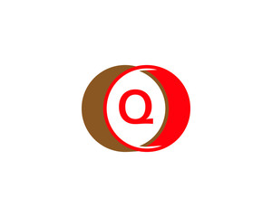 q letter circle logo