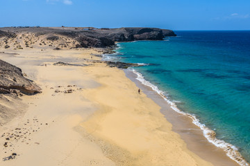 Playa del Pozo in Lanzarote, Spain