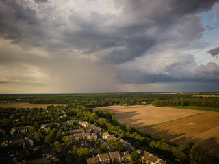 Aerial of Plainsboro New Jersey