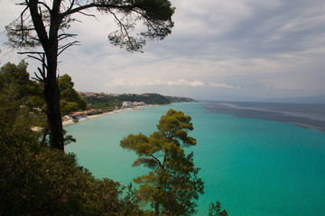 View on Aegean sea, Halkidiki