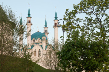 Fototapeta na wymiar Kul Sharif mosque in Kazan Kremlin - Russia