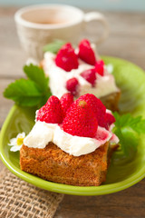 Erdbeerkuchen