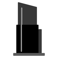 Isolated bullet icon