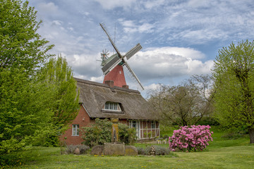 old historic windmill