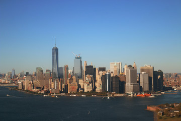 Fototapeta na wymiar New York lower manhatten