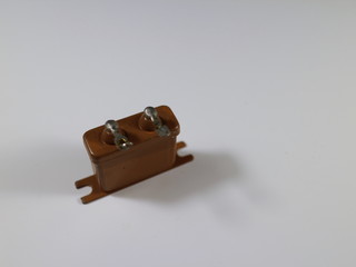 old electric capacitor