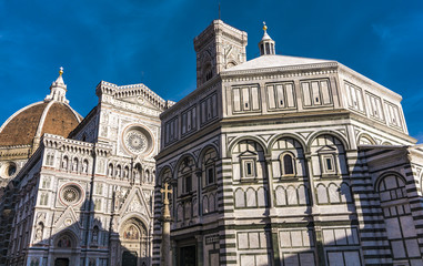 Santa Maria del Fiore catedral in Florence, Italy