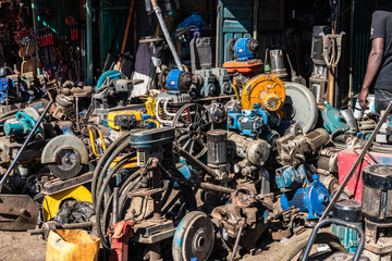 Fototapeta premium Äthiopien - Addis Abeba - Mercato