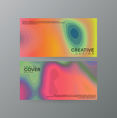 Abstract, creative cover concepts collection.