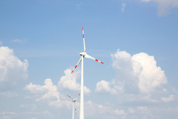 Windmills for renewable electric energy production