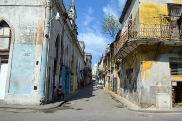Fototapeta na wymiar Habana Vieja