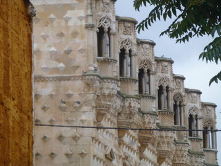 Palacio del infantado de Guadalajara, ciudad de España en  Castilla la Mancha