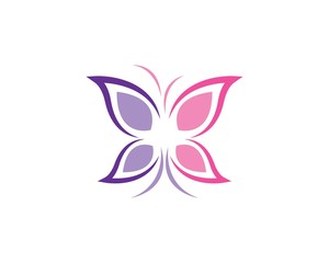 Fototapeta premium Butterfly Logo Template