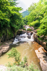Sarika waterfall in Nakhonnayok, Thailand.