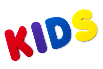 The word KIDS