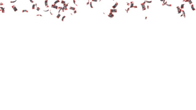 денежный листопад - 20 австралийских долларов  альфа канал