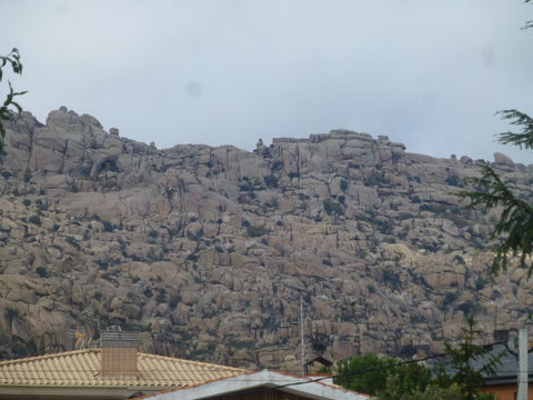 Manzanares el Real, localidad de Madrid (España) en la sierra de Guadarrama