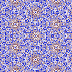 Abstract fractal geometric pattern computer-generated illustration