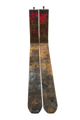 Forklift  Fork on white background