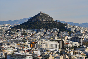 Fototapeta na wymiar Athens Cityscape
