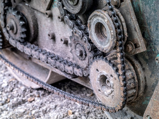 Chain and gear