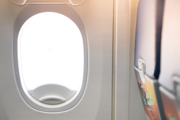 Window on aircraft
