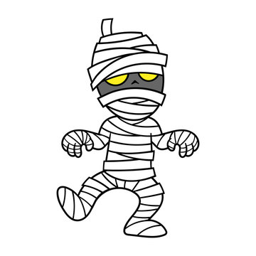 Cartoon Mummy Character