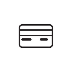 Fototapeta premium credit card icon Vector illustration, EPS10.