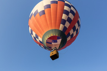Hot air balloons flying in the sky