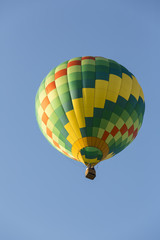 Hot air balloons flying in the sky