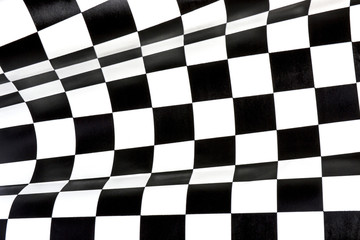 Fototapeta premium Abstract geometric background from black and white figures