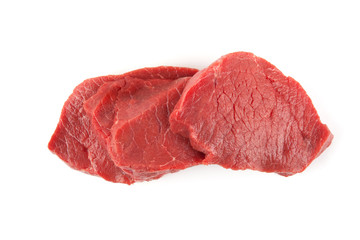 Raw fresh meat