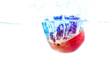 Ripe fresh pomegranate