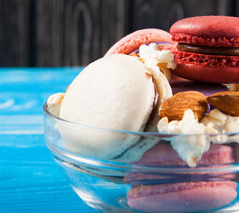 Ripe fresh macaroons