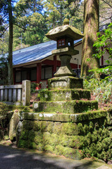 箱根神社　石灯籠