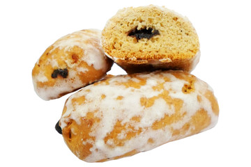 confectionery on a white background