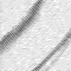 Wave striped engraving halftone background