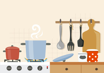 kitchen, cooking, background