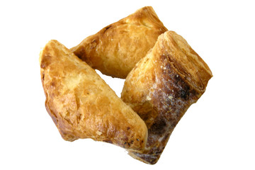 confectionery on a white background