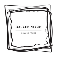 Hand Drawn Square Frame
